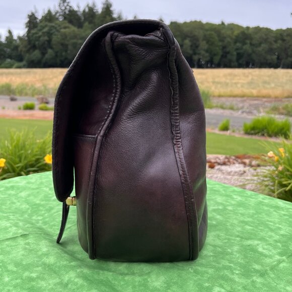 Vintage NYC Coach Swag Bag #9520 - Picture 3 of 16